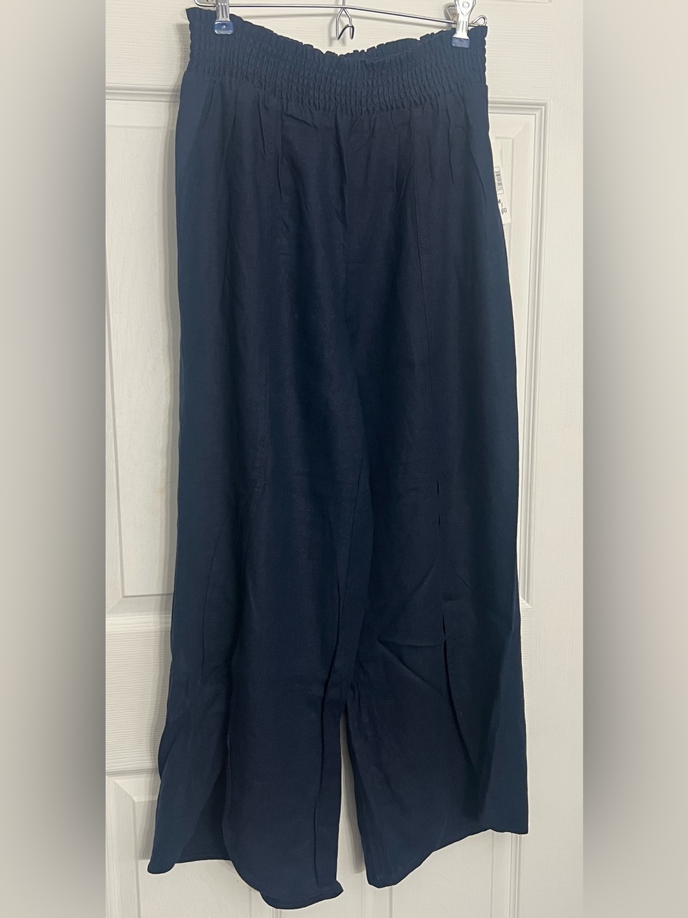land 'n sea Blue Wide Leg Split Hem Pants